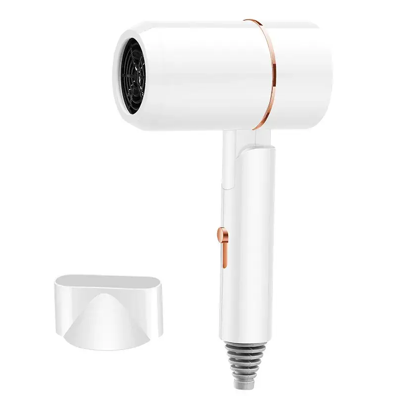 Pink Folding Hair Dryer with Negative Ion Technology - Image 4