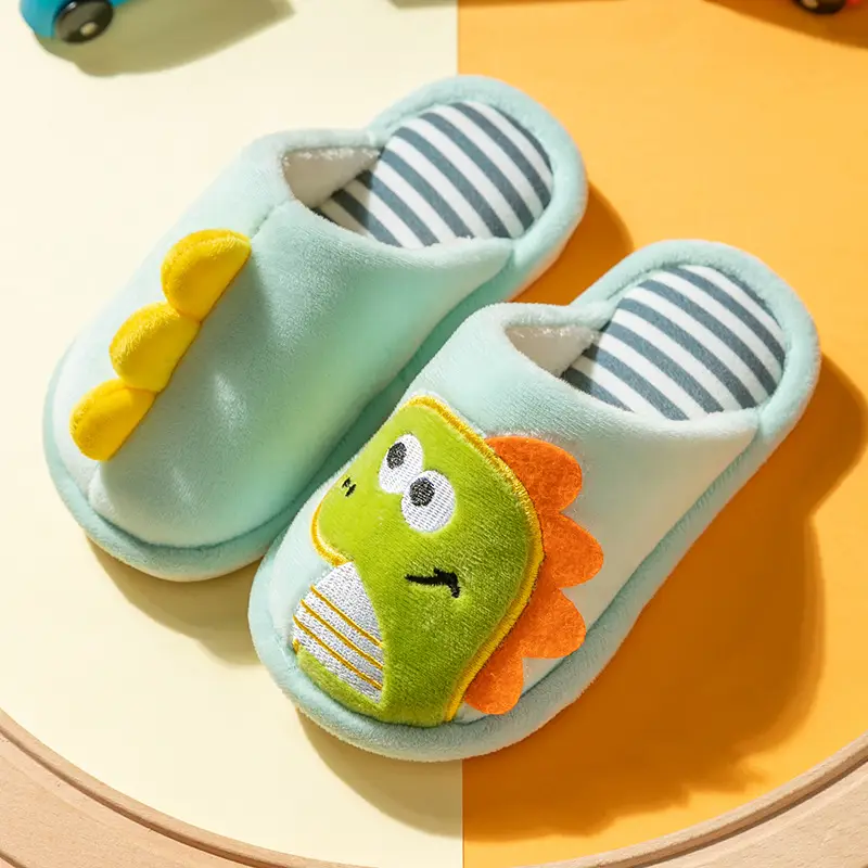 Children's Cotton Slippers 2025 Cute Autumn and Winter Boys and Girls Baby Home Indoor Non-Slip Warm Cotton Shoes Winter