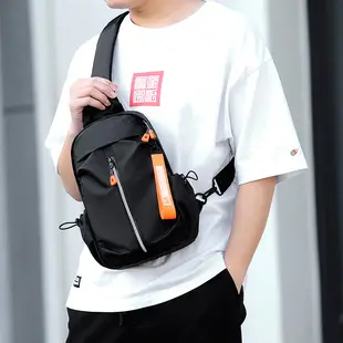 Gray USB-C Crossbody Bag for Men — feature 8