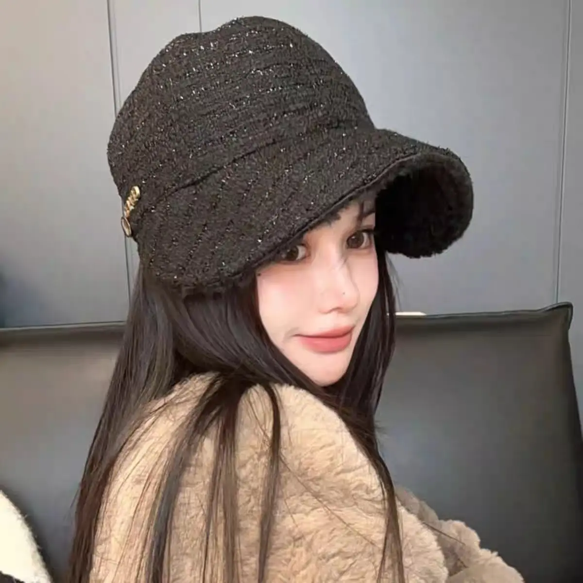 New Autumn Winter Reversible Fisherman Cap with Wide Brim - Image 43