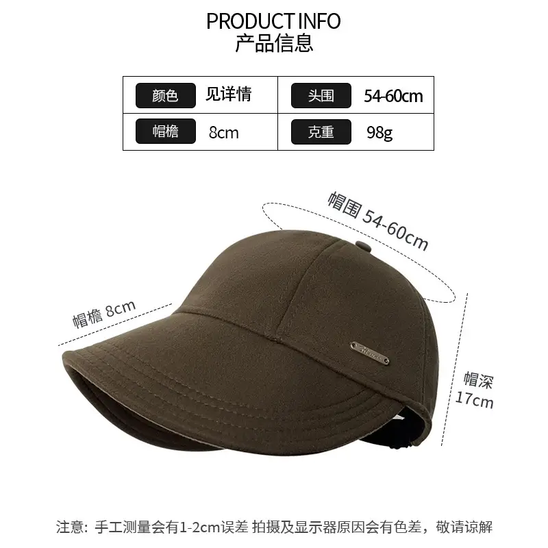 New Autumn Winter Reversible Fisherman Cap with Wide Brim — feature 10