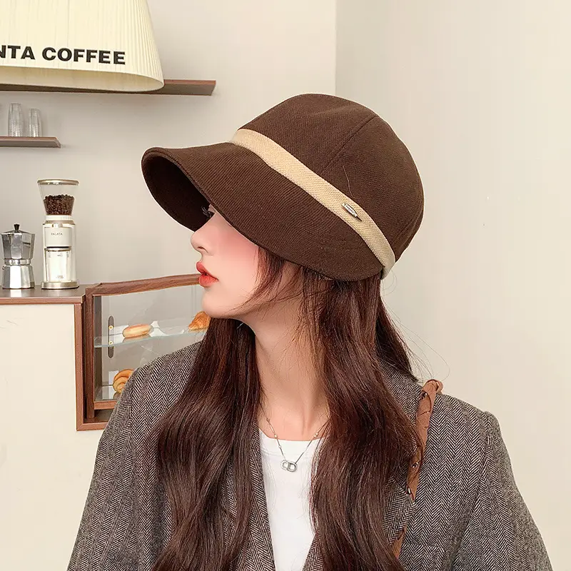 New Autumn Winter Reversible Fisherman Cap with Wide Brim - Image 32