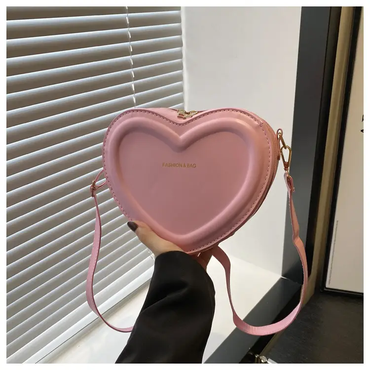 Heart Shaped Green Women's Crossbody Bag — feature 29