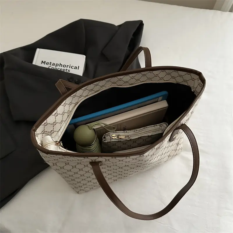 Women's Large Capacity Tote Bag 2026 New Cross-Border Niche Trendy Shoulder Bag - Image 6