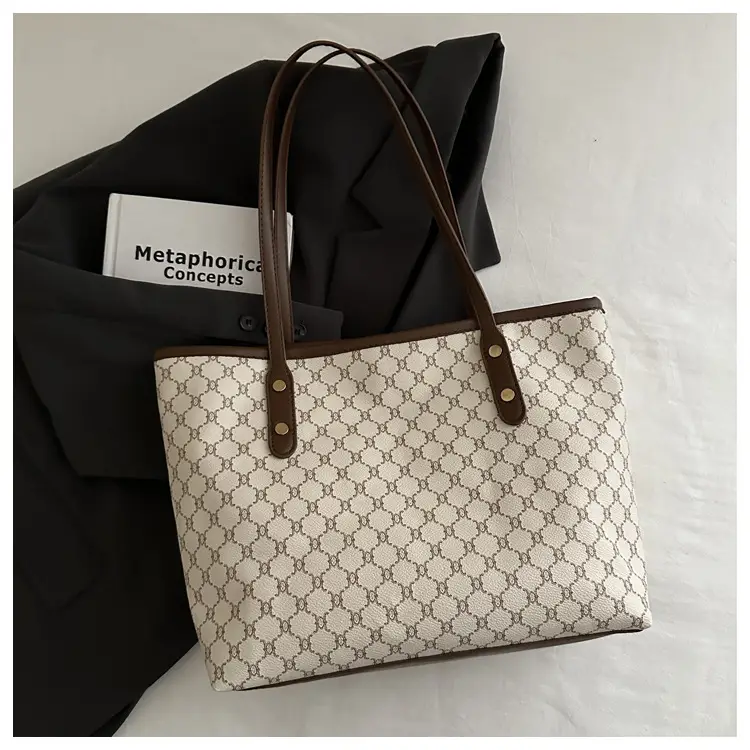 Women's Large Capacity Tote Bag 2026 New Cross-Border Niche Trendy Shoulder Bag — feature 12