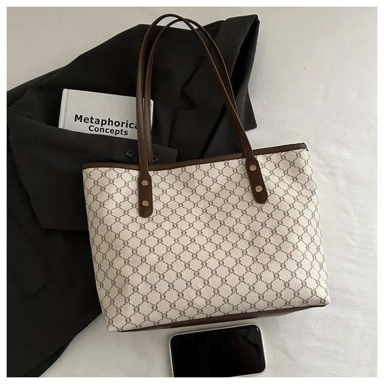 Women's Large Capacity Tote Bag 2026 New Cross-Border Niche Trendy Shoulder Bag — feature 13