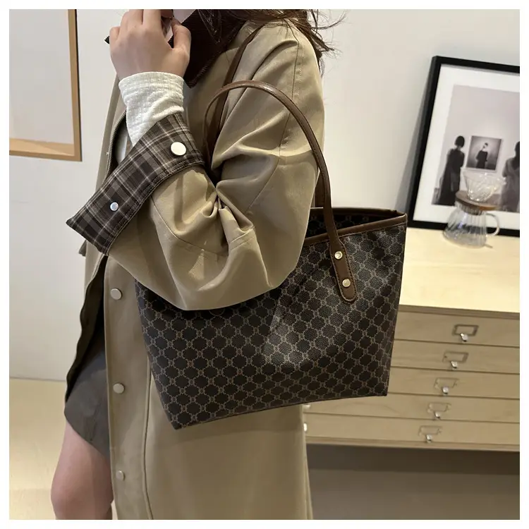 Women's Large Capacity Tote Bag 2026 New Cross-Border Niche Trendy Shoulder Bag — feature 37