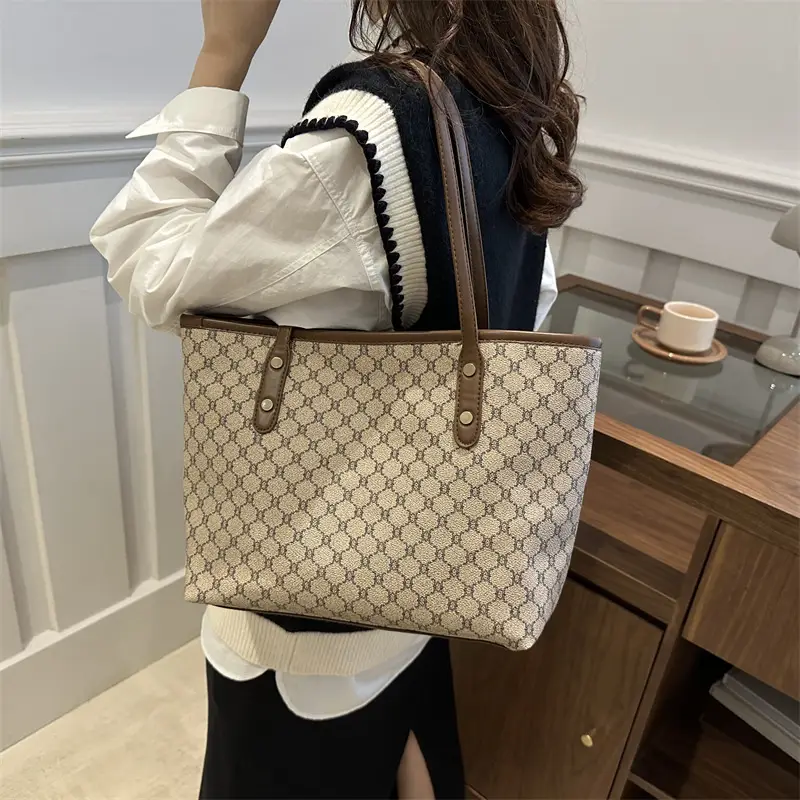 Women's Large Capacity Tote Bag 2026 New Cross-Border Niche Trendy Shoulder Bag - Image 2