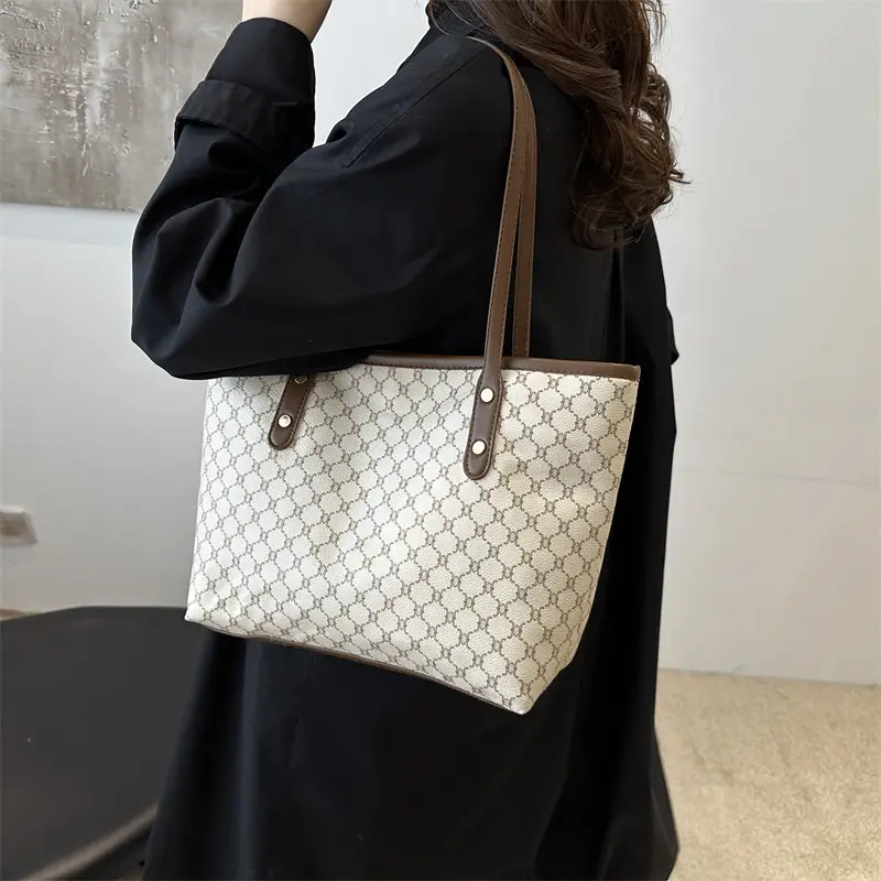 Women's Large Capacity Tote Bag 2026 New Cross-Border Niche Trendy Shoulder Bag - Image 3