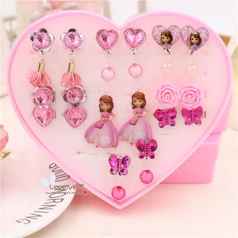 Children's Princess Pearl Earrings Gift Box — feature 11