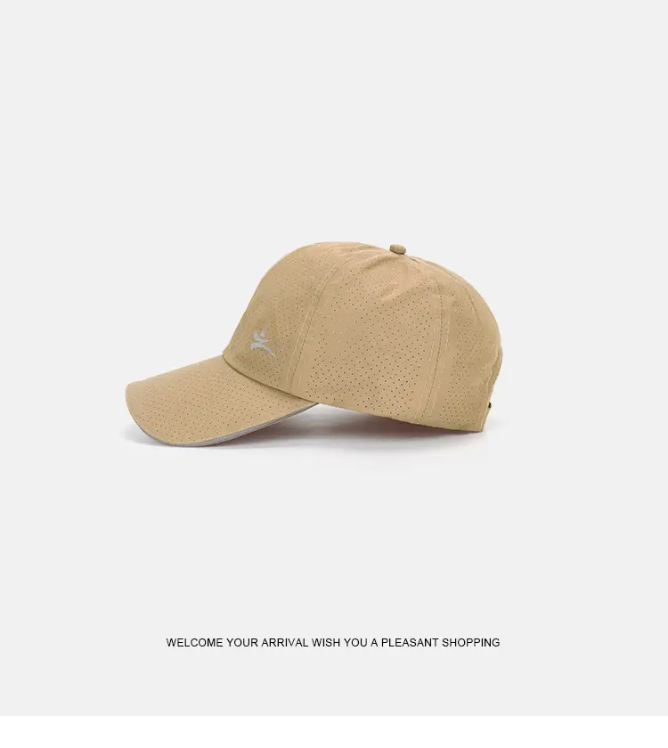 Outdoor Sun Hat Large Mesh Breathable Beige — feature 11