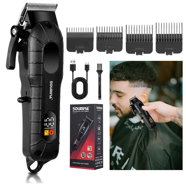 Electric Hair Clipper with 12 Blades for Men — feature 11