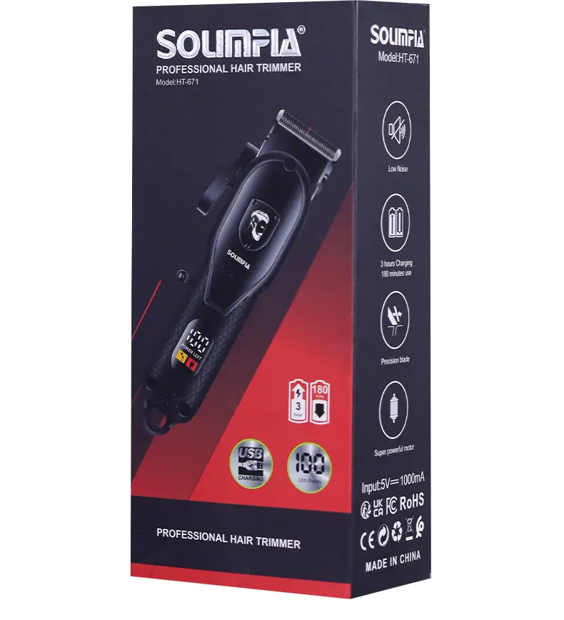 Electric Hair Clipper with 12 Blades for Men — feature 24