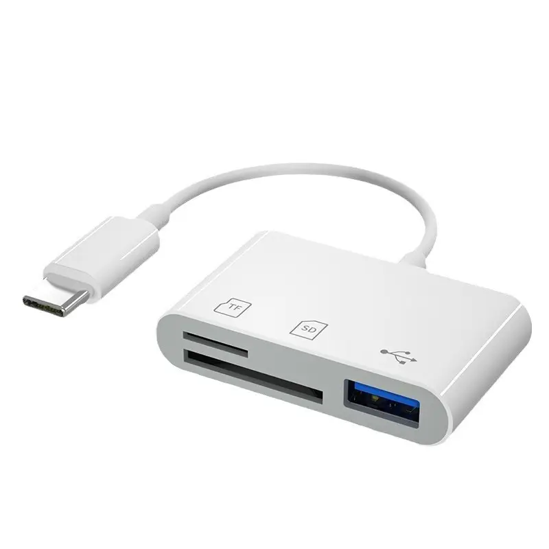 Apple 15 Huawei OTG Card Reader Type-C to SDTFUS Disk Camera Memory Card Reader - Image 5