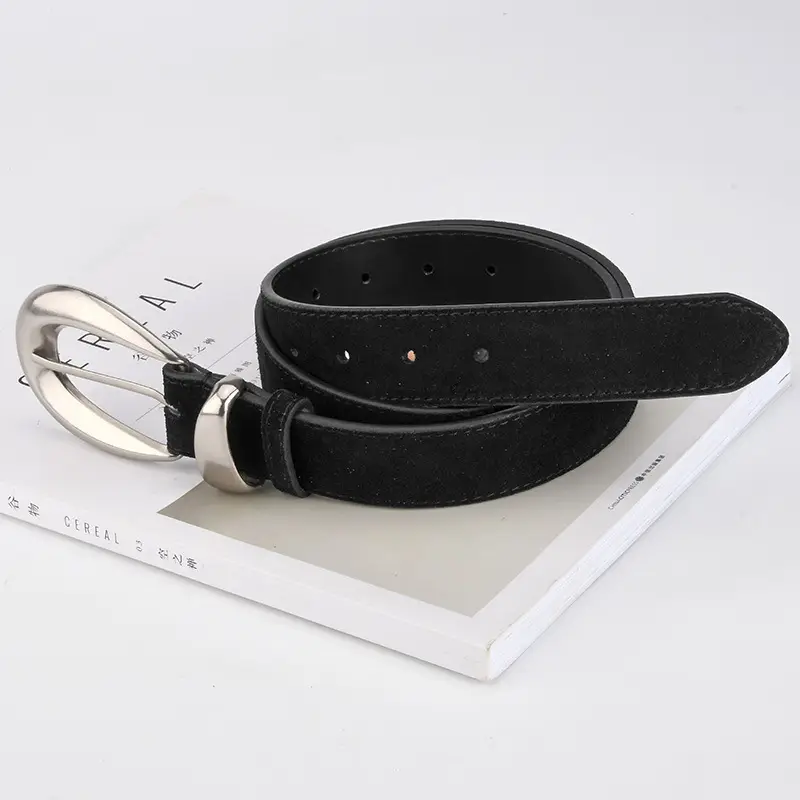 Vintage High-end Belt Women Genuine Leather Frosted Anti-velvet - Image 17