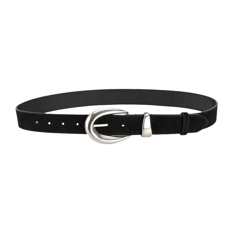 Vintage High-end Belt Women Genuine Leather Frosted Anti-velvet - Image 19
