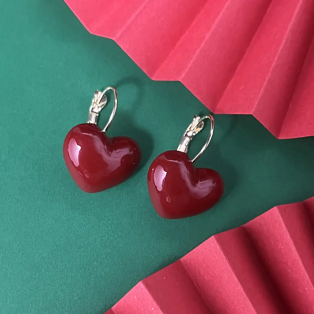 New Ankora Red Heart Ear Buckle Jewelry - Image 2