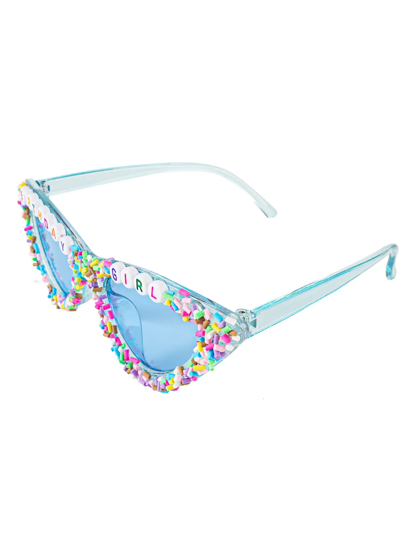 Cat's Eye Bridal Sunglasses Grey Crystal — feature 10
