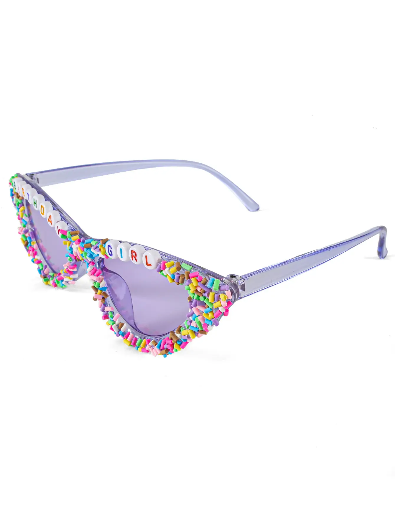 Cat's Eye Bridal Sunglasses Grey Crystal — feature 12