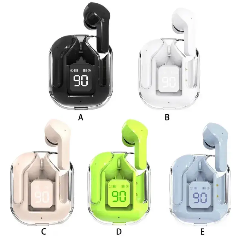 Transparent Bluetooth Headset Air31 with Crystal Display