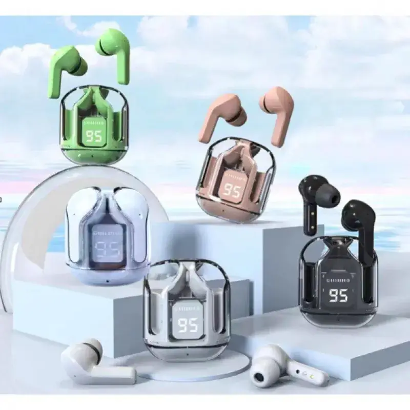 Transparent Bluetooth Headset Air31 with Crystal Display
