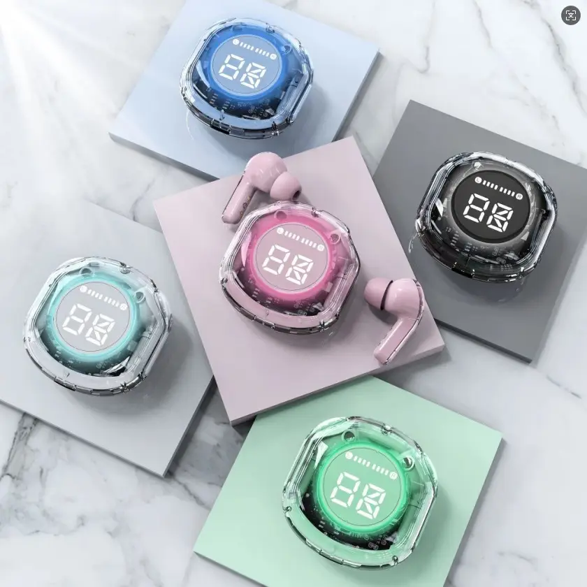 Transparent Bluetooth Headset Air31 with Crystal Display — feature 2