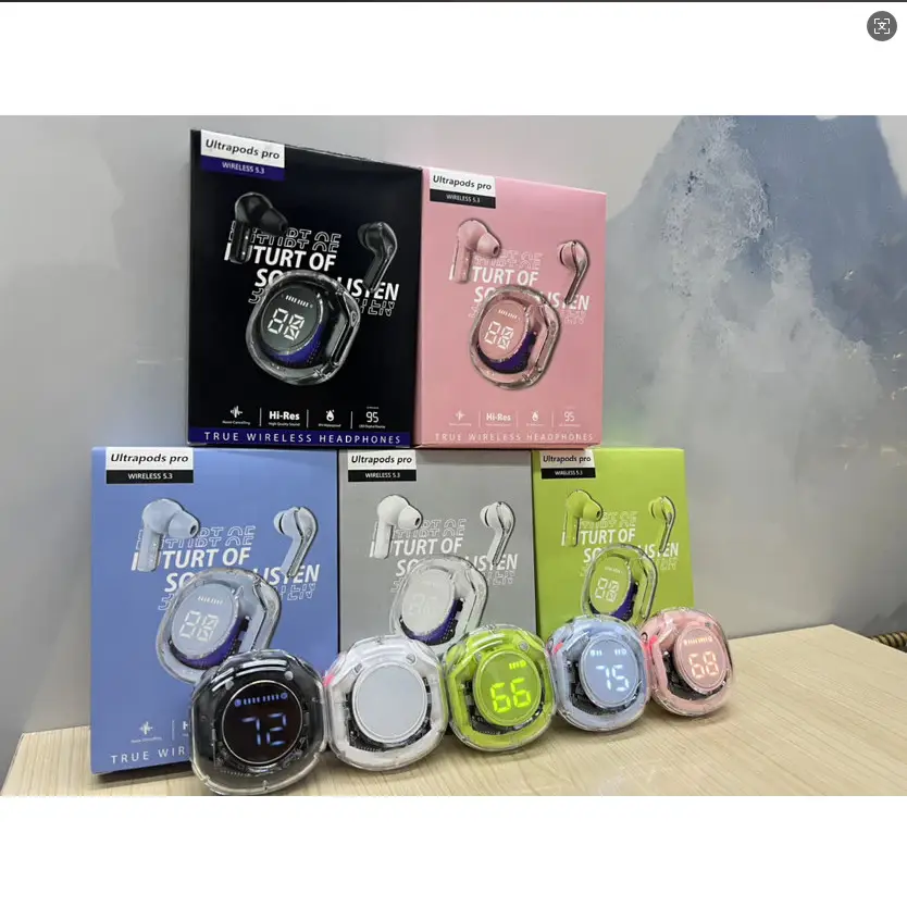 Transparent Bluetooth Headset Air31 with Crystal Display — feature 3