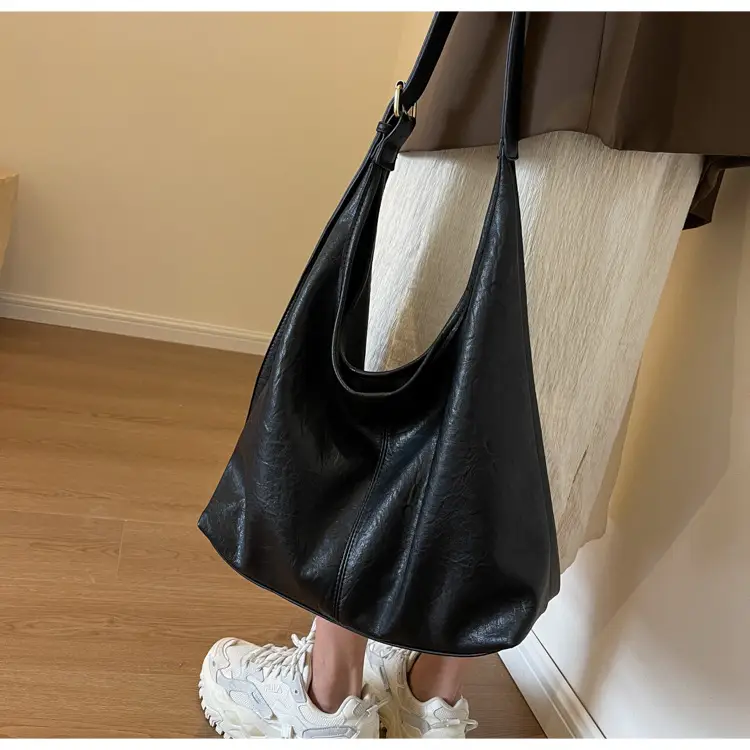 Retro Brown Leather Shoulder Bag for Women 2026 — feature 29