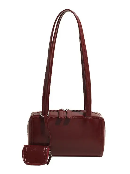 Women's Black Fringed Shoulder Bag Autumn Winter 2024 - Image 11