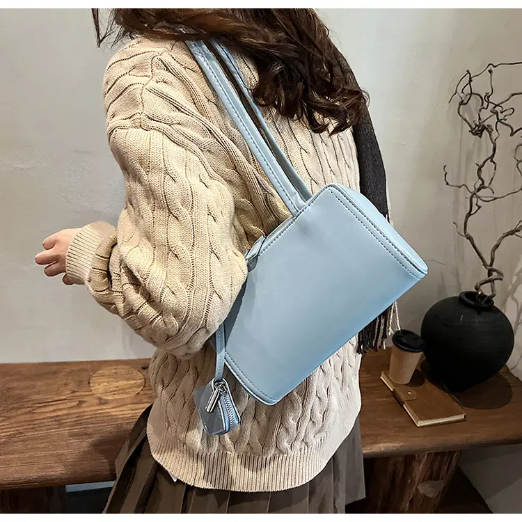 Women's Black Fringed Shoulder Bag Autumn Winter 2024 — feature 28
