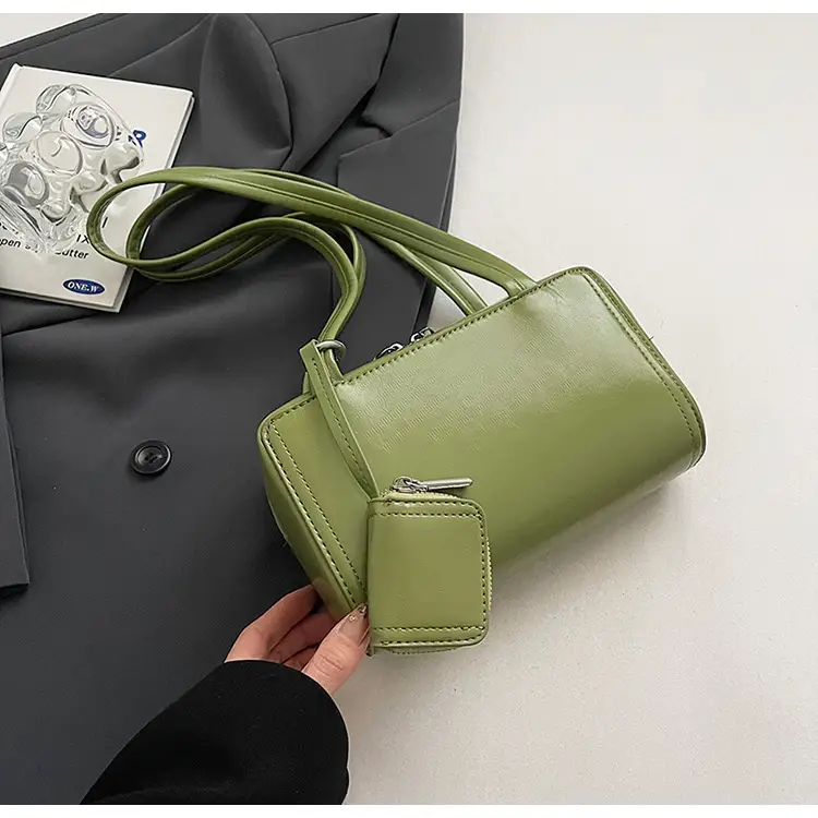 Women's Black Fringed Shoulder Bag Autumn Winter 2024 — feature 50