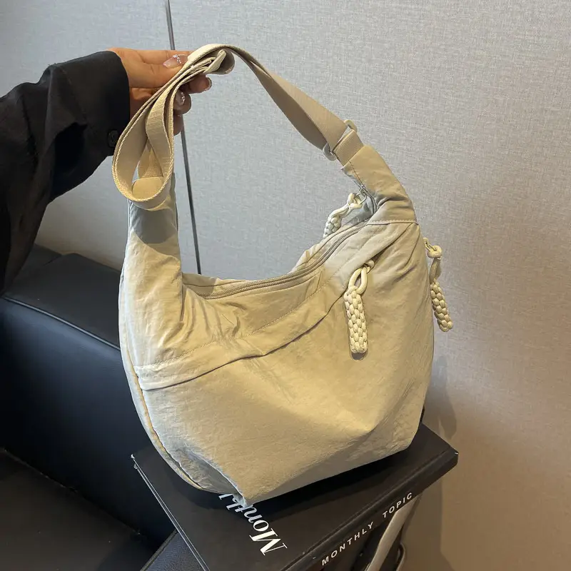 Yellow Japanese Style Crossbody Bag for Women