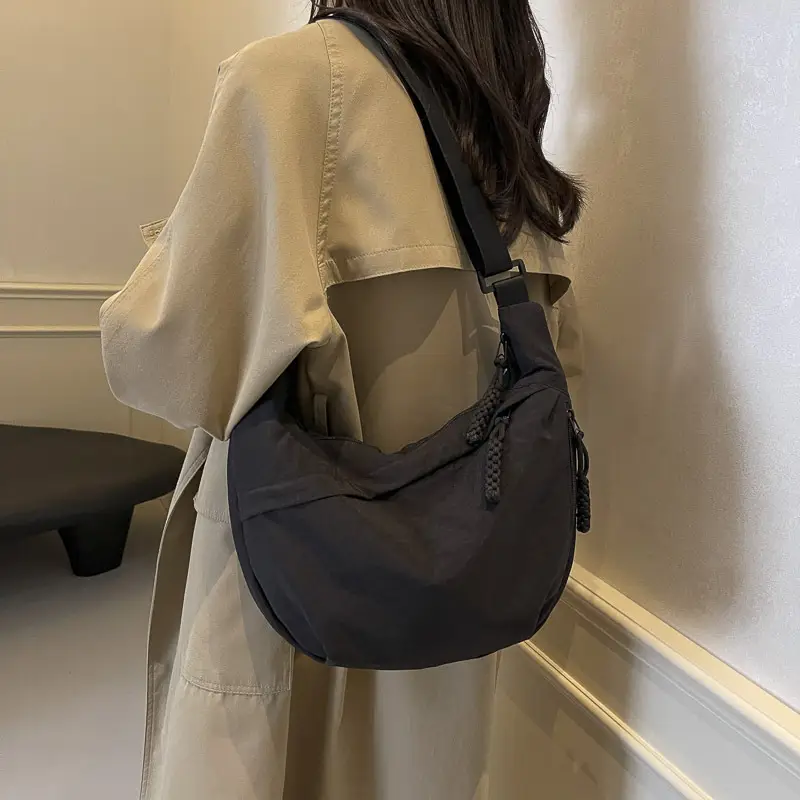 Yellow Japanese Style Crossbody Bag for Women