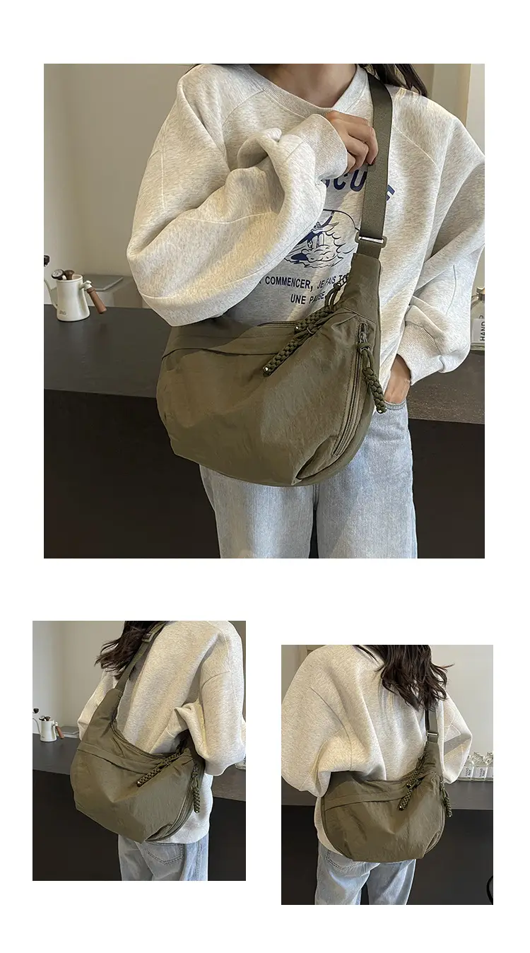Yellow Japanese Style Crossbody Bag for Women — feature 13