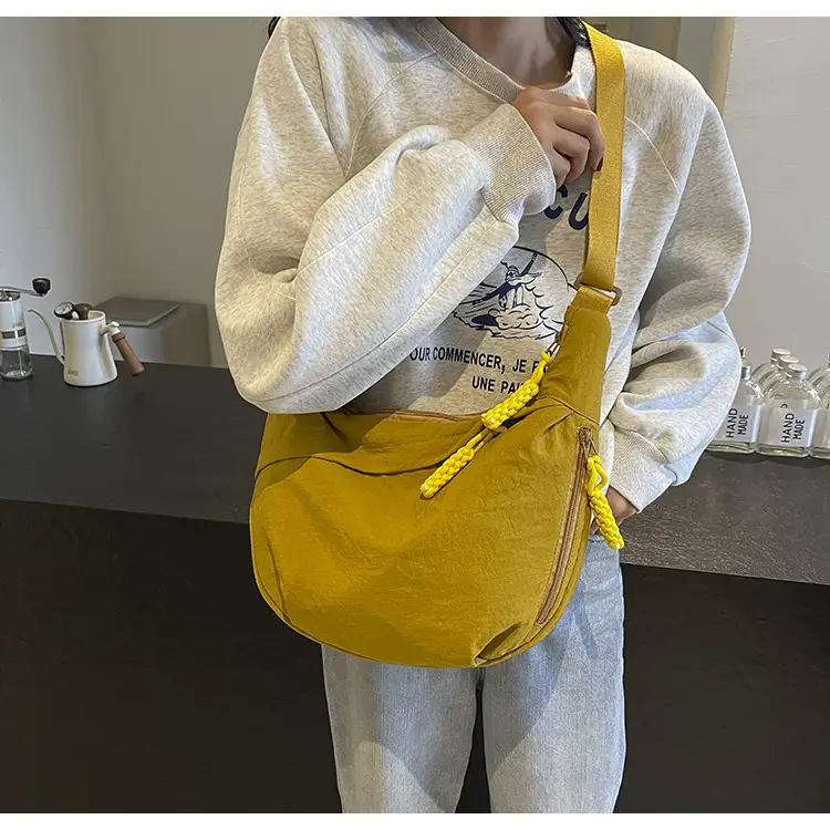 Yellow Japanese Style Crossbody Bag for Women — feature 30