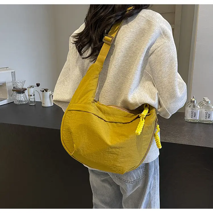 Yellow Japanese Style Crossbody Bag for Women — feature 32