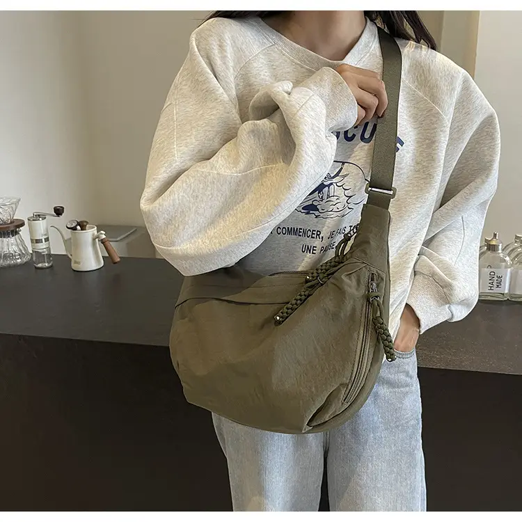 Yellow Japanese Style Crossbody Bag for Women — feature 36