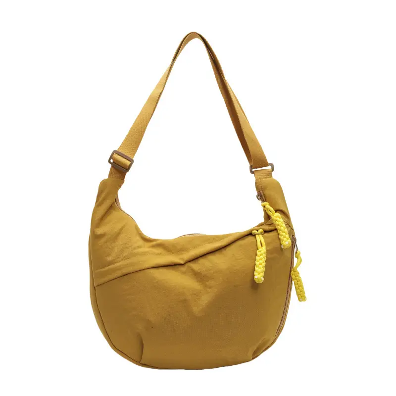 Yellow Japanese Style Crossbody Bag for Women