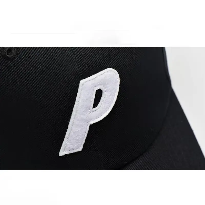 Men Women Sun Hat Black P Cap Large Head - Image 5