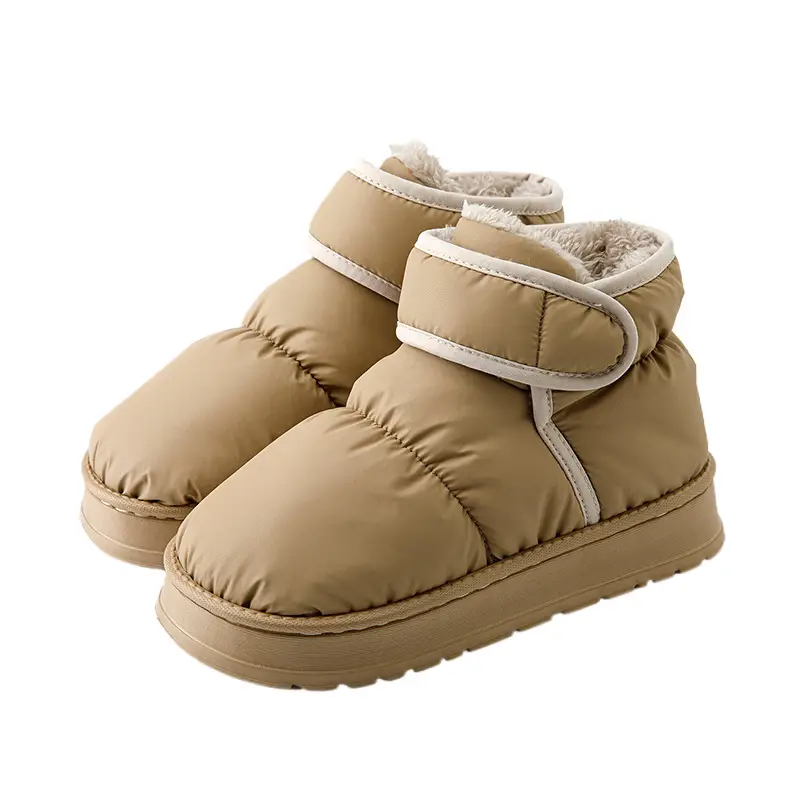 Women's Fleece Lined Snow Boots Brown 2024 Winter - Image 8