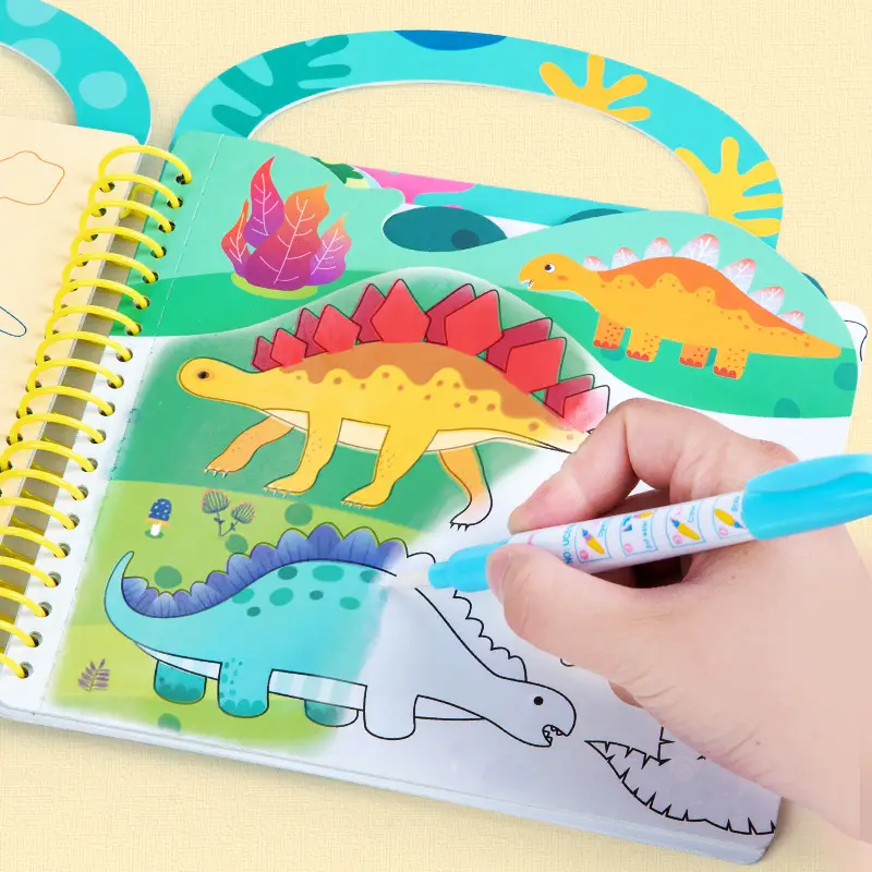 Children's Water Painting Book with Animal Themes 2-Year-Old - Image 30