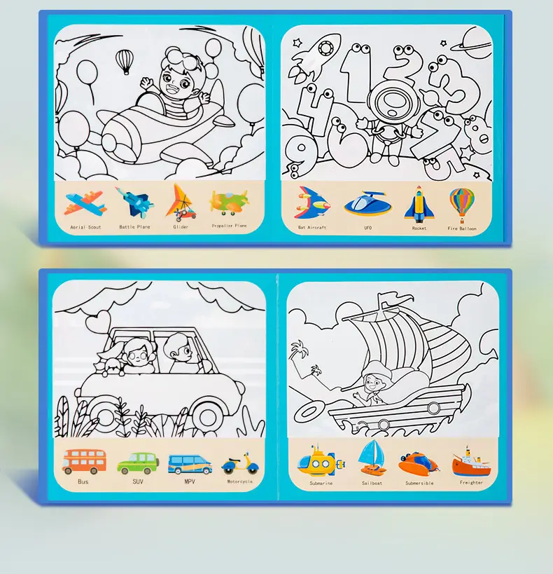 Children's Water Painting Book with Animal Themes 2-Year-Old — feature 48