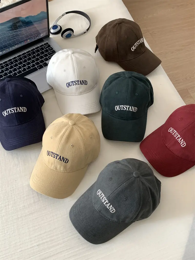 Korean New Letter Baseball Cap Women Large Deepened Wide Brim — feature 10