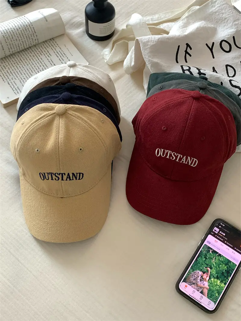 Korean New Letter Baseball Cap Women Large Deepened Wide Brim — feature 12