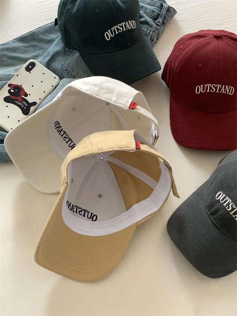 Korean New Letter Baseball Cap Women Large Deepened Wide Brim — feature 13
