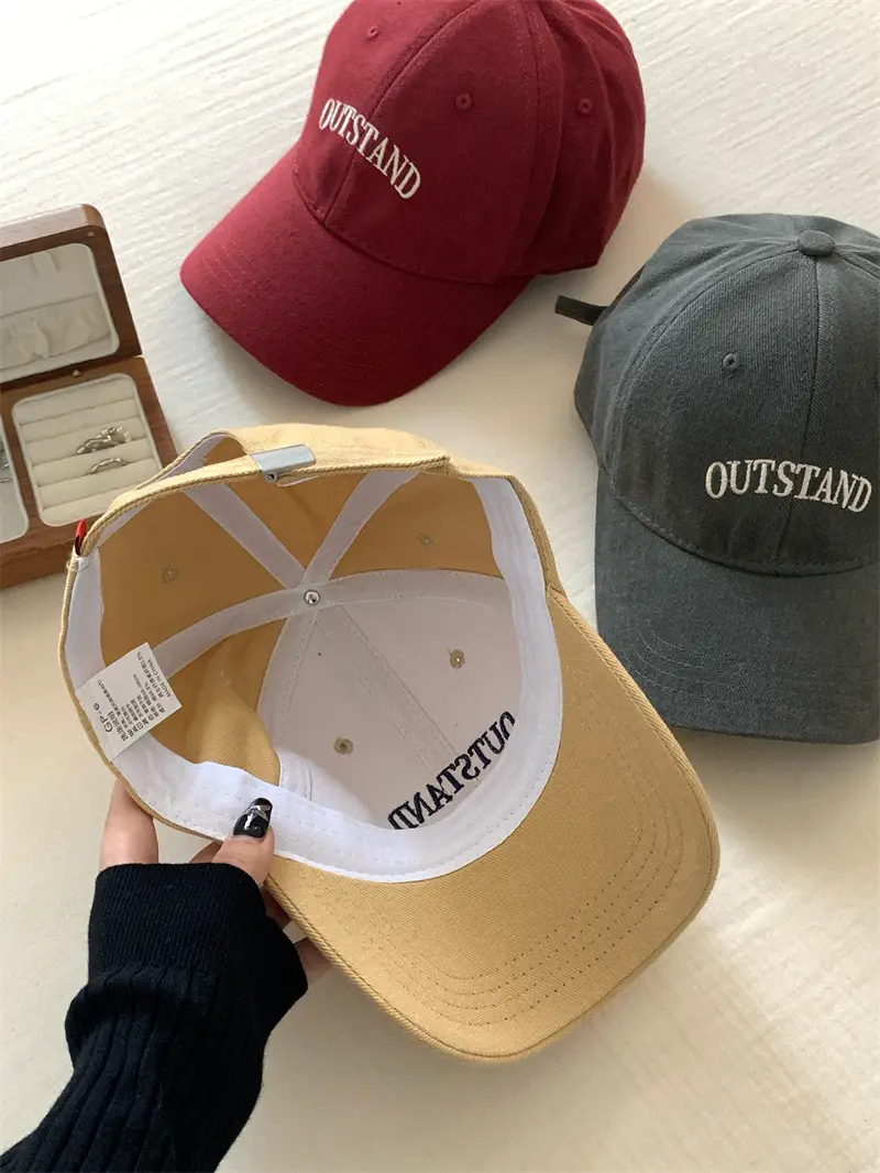 Korean New Letter Baseball Cap Women Large Deepened Wide Brim — feature 14