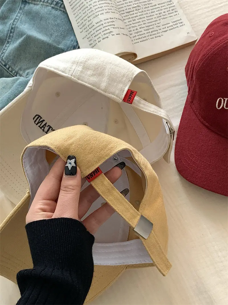 Korean New Letter Baseball Cap Women Large Deepened Wide Brim — feature 15