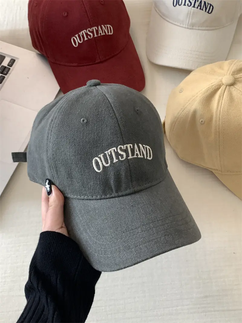 Korean New Letter Baseball Cap Women Large Deepened Wide Brim — feature 17