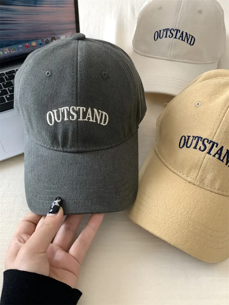 Korean New Letter Baseball Cap Women Large Deepened Wide Brim — feature 18