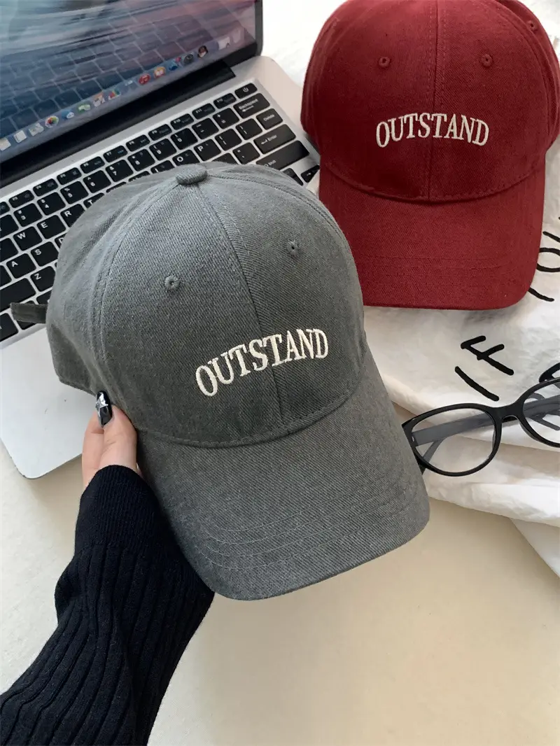 Korean New Letter Baseball Cap Women Large Deepened Wide Brim — feature 19